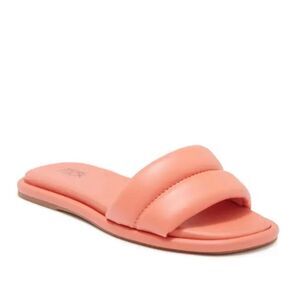 Nordstrom Rack Sandals Womens Size 6 Slip On Coral Slides